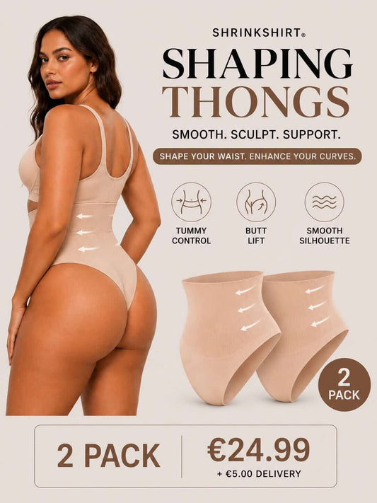 Shrink Shirt - Shaping Thong (Double Pack)