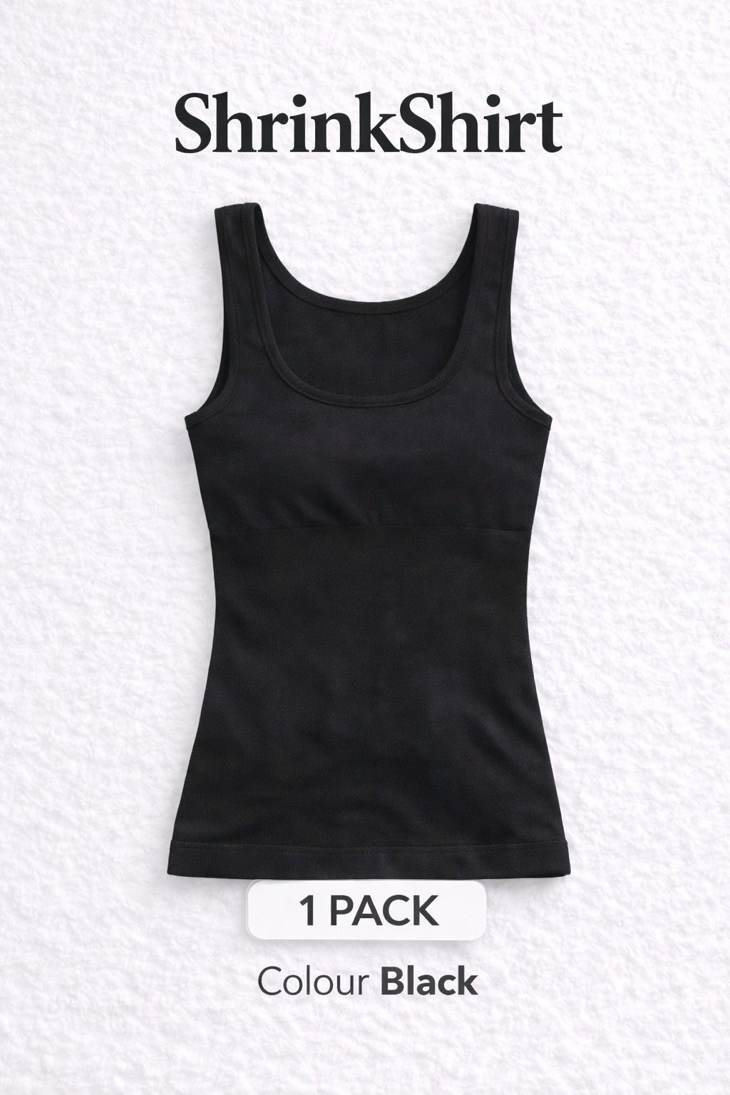 Women's Shrink Shirt - Black