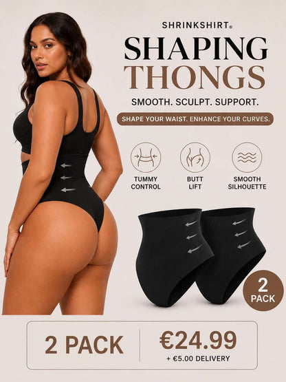 Shrink Shirt - Shaping Thong (Double Pack)